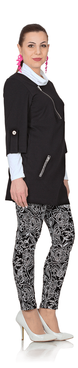 Дамска туника и еластичен клин