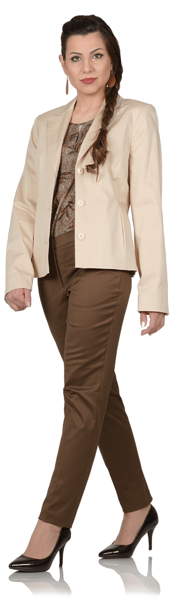 Комбинация от сако, панталон и блуза