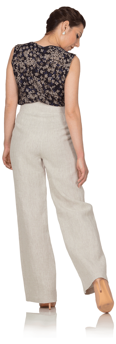 Елегантна блуза и прав панталон