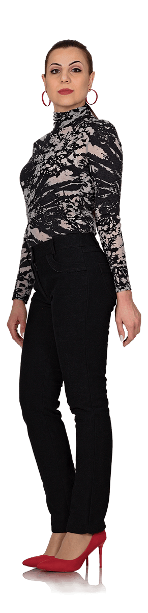 Костюм от черен деним