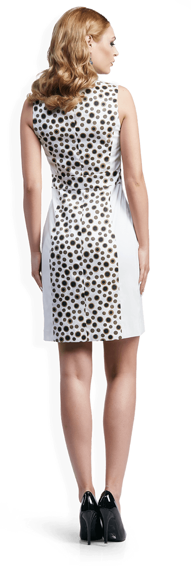 Официална дамска рокля в бяло