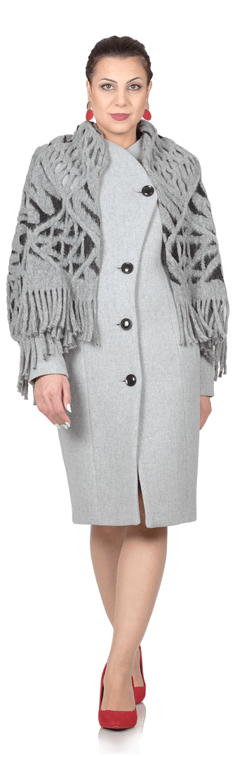 Издължено вълнено палто