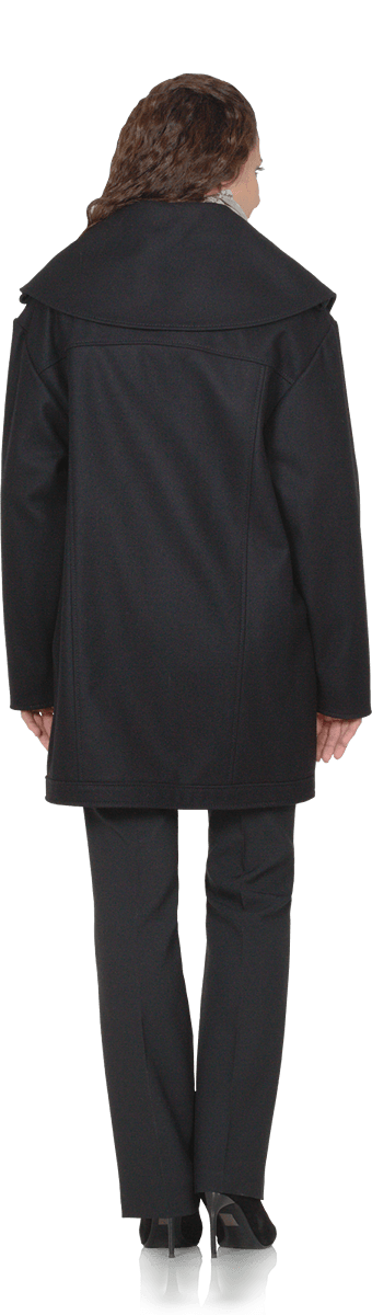 Комфортно вълнено палто