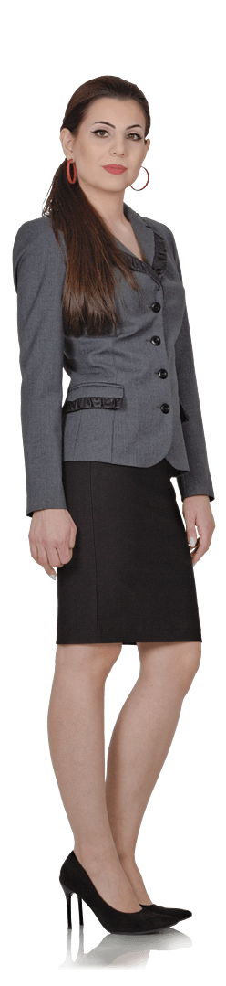 Елегантно сако и пола молив в две разцветки