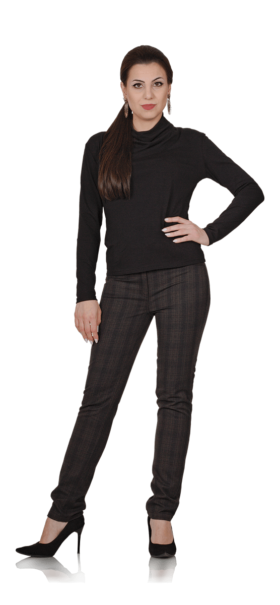 Дамско сако с колан в два цвята