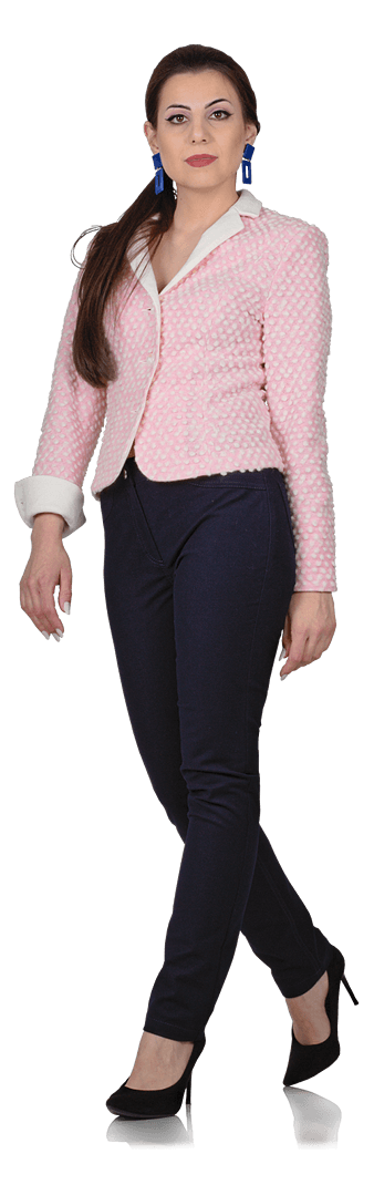 Дамско сако и панталон от деним