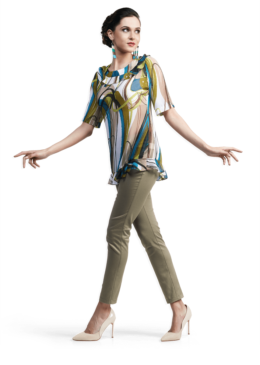 Туника и панталон от памук