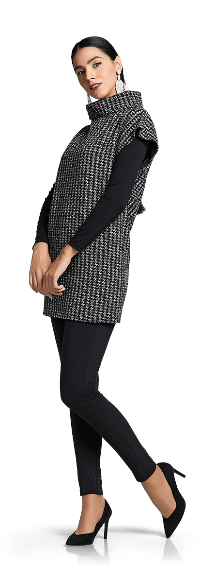 Ефектна туника и клин