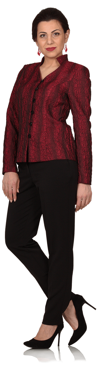 Двуслойно сако и прав панталон