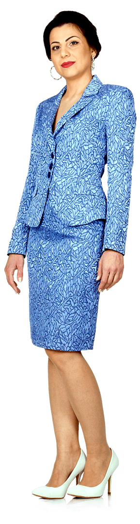 Костюм от сако и пола