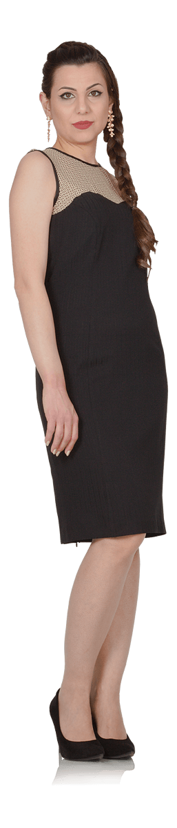 Дамски костюм от сако и рокля