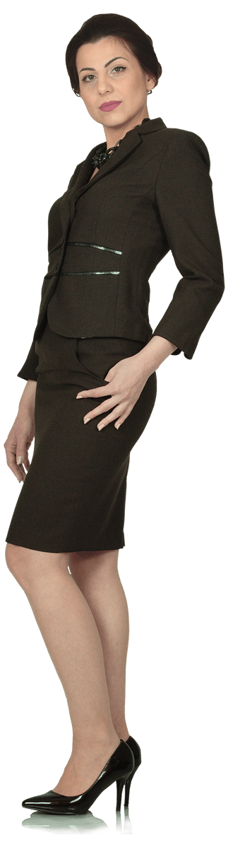 Костюм от пола и сако