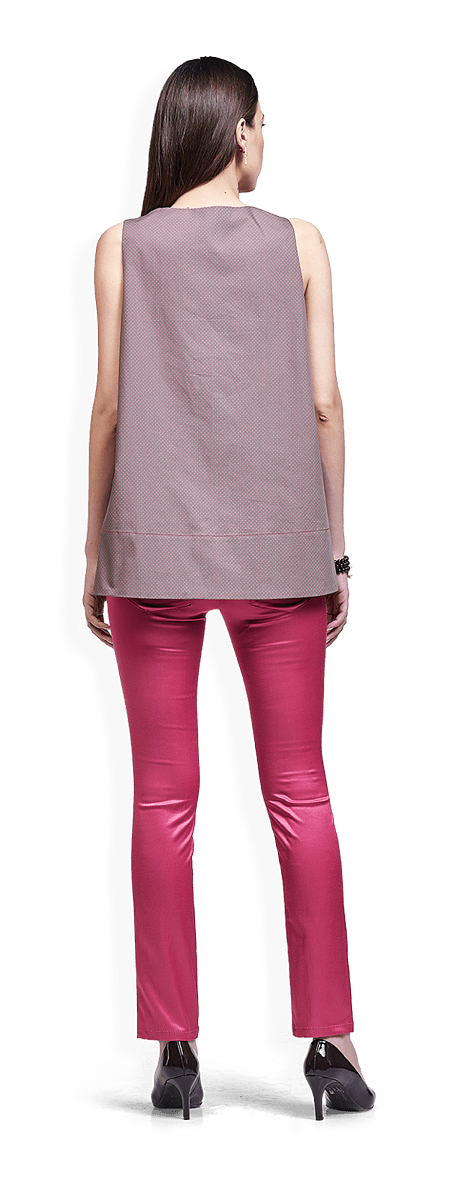 Сатенен костюм от сако и панталон