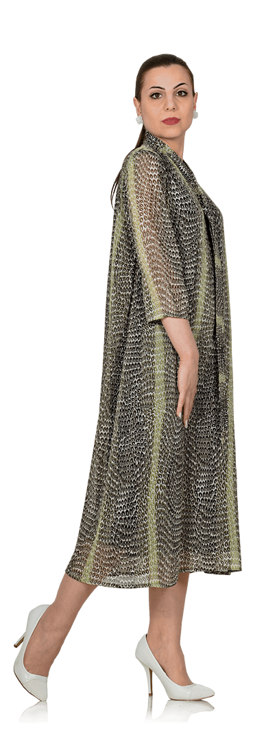 Елегантна рокля от шифон