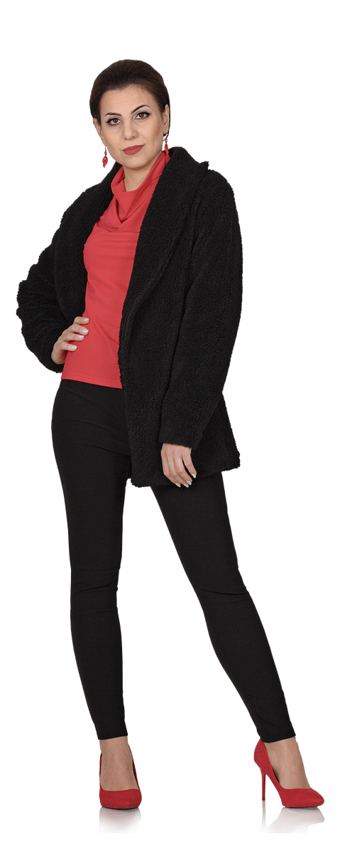 Практично късо палто