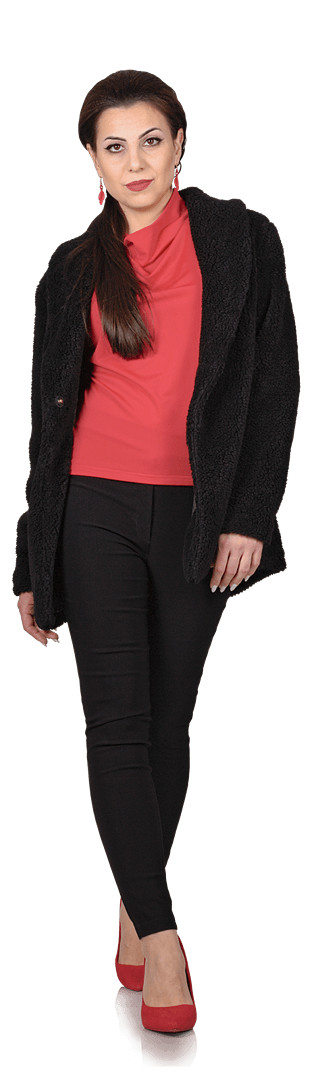 Практично късо палто