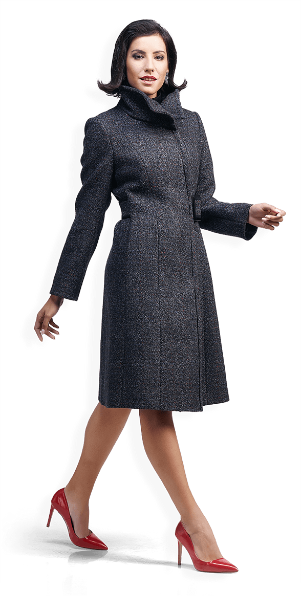 Дълго зимно палто