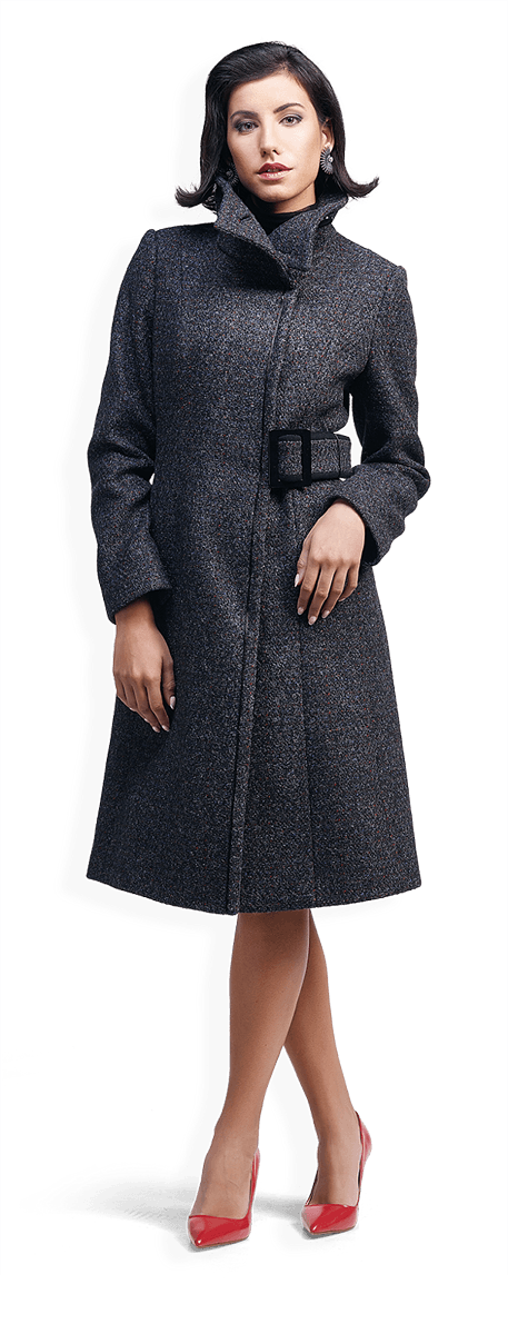 Дълго зимно палто