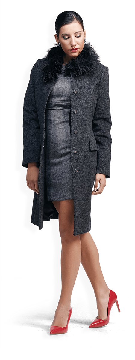 Стилно зимно палто