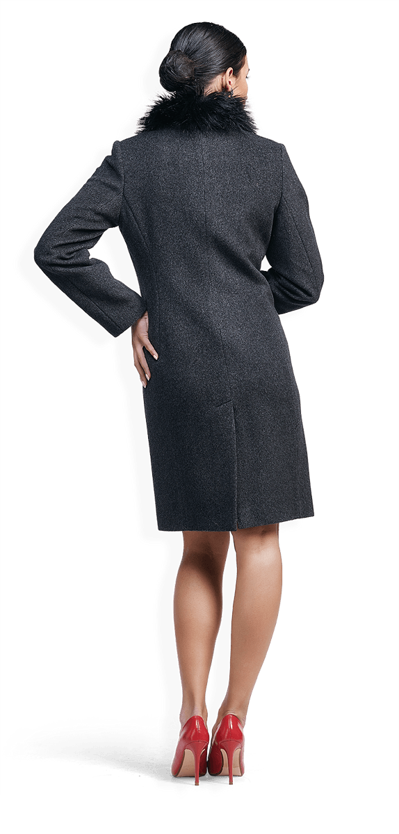 Стилно зимно палто