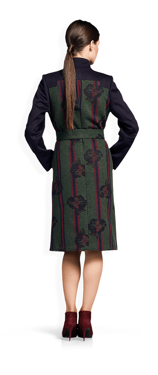 Елегантно палто с вата