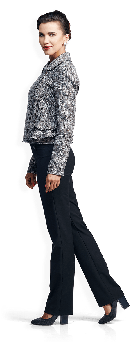 Панталон и асиметрично сако от вълна