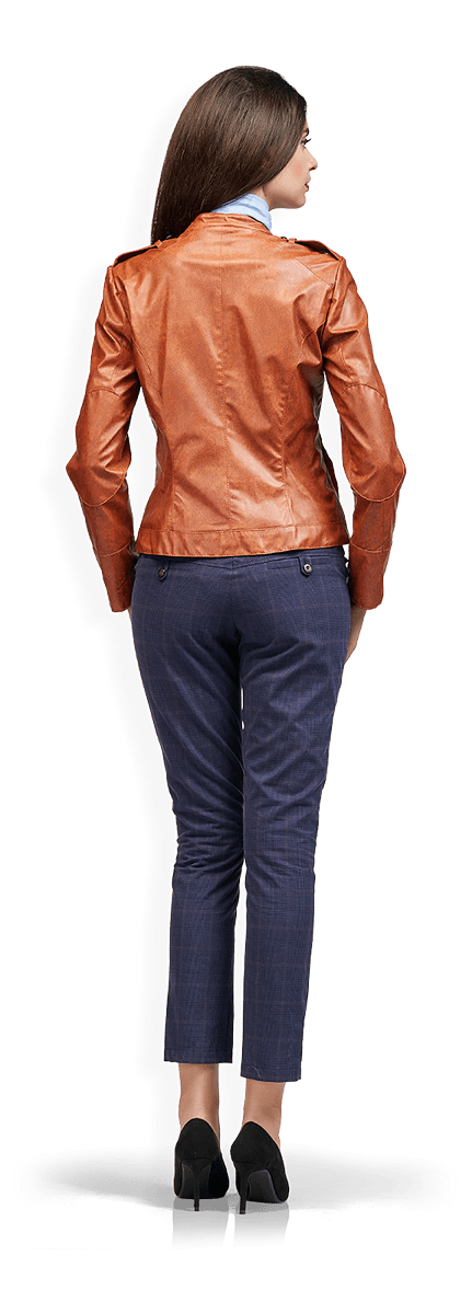 Спортно-елегантно яке и кариран панталон